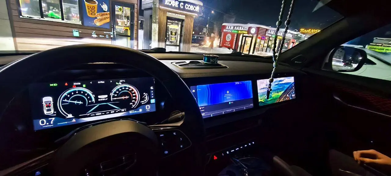 Geely Monjaro: пример дооснащения 2